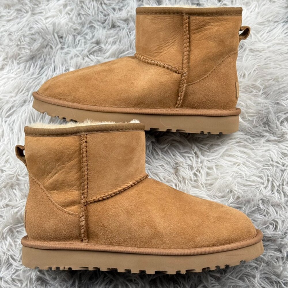 UGG Shearling Mid-Cut Snow Boots